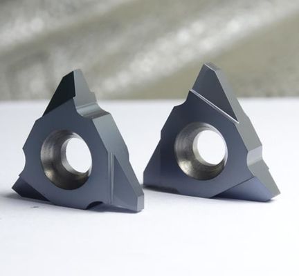 High Durability CNC Threading Insert Tools Polished Toughness