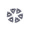 ISO Series Indexable Carbide Threading Inserts For Parting Tool