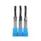Precise Cemented Solid Carbide Thread Cutting Router Bit CNC Milling 3 Teeth